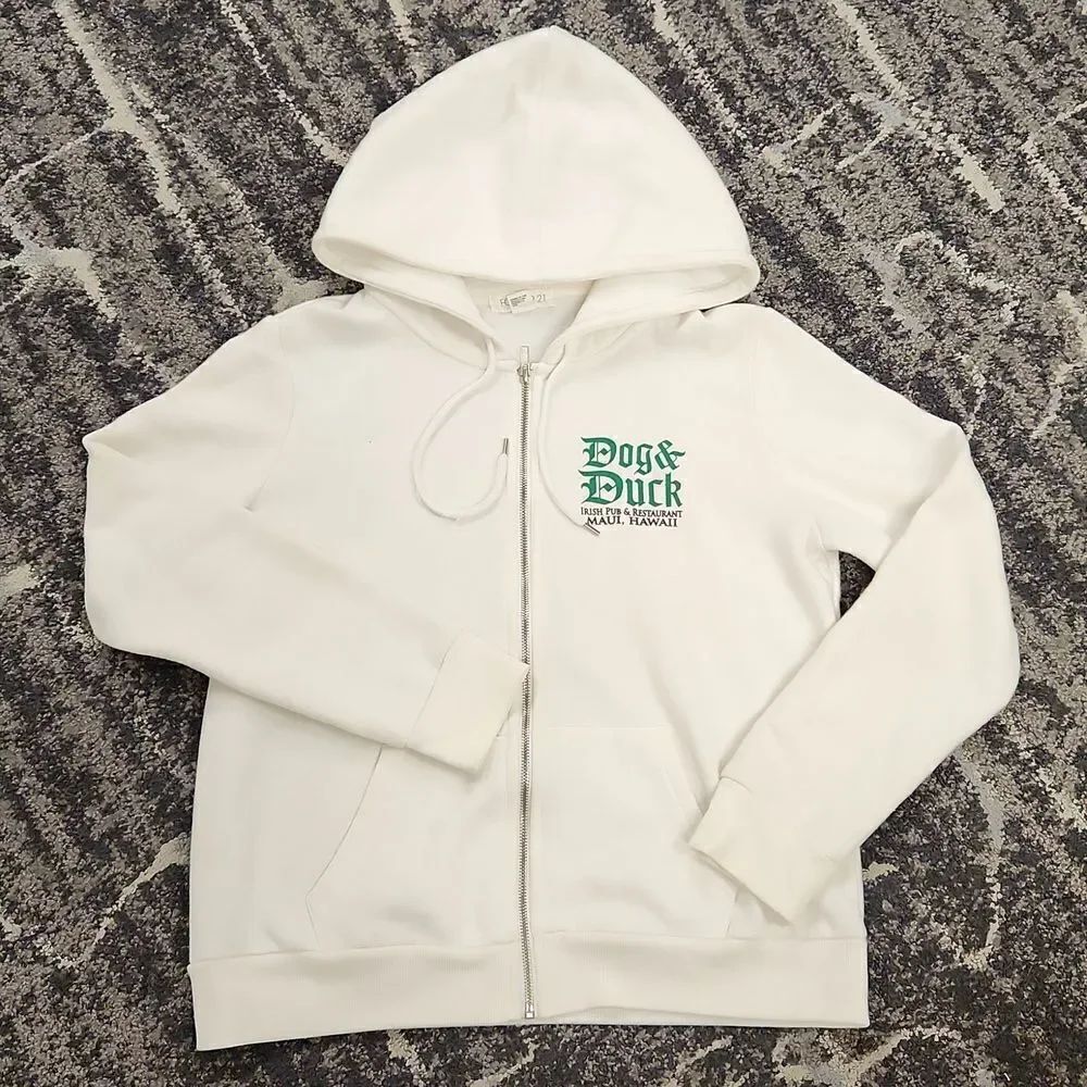 Dog & Duck Irish Pub & Restaurant Maui Hawaii Hoodie L